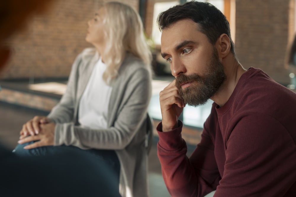 Partners are having a problem with their relationship