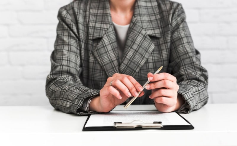 filing an application for consent order